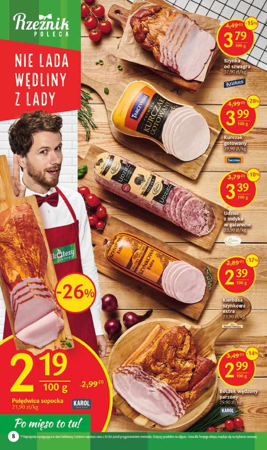 Gazetka promocyjna Delikatesy Centrum str. 8
