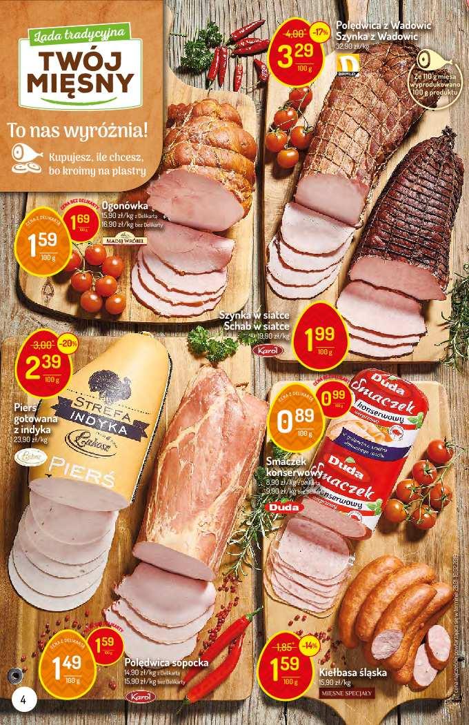 Gazetka promocyjna Delikatesy Centrum str. 4