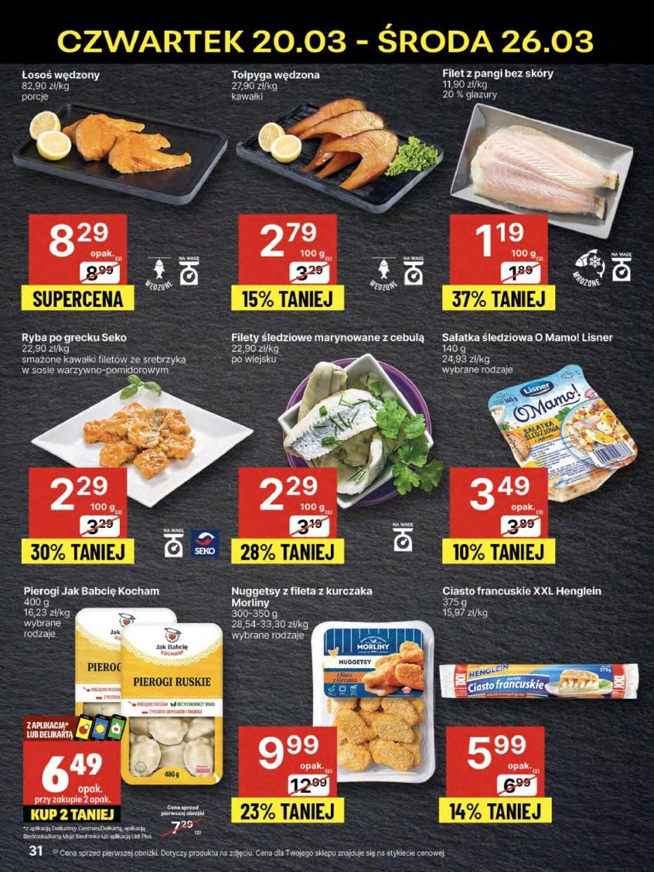 Gazetka promocyjna Delikatesy Centrum str. 31