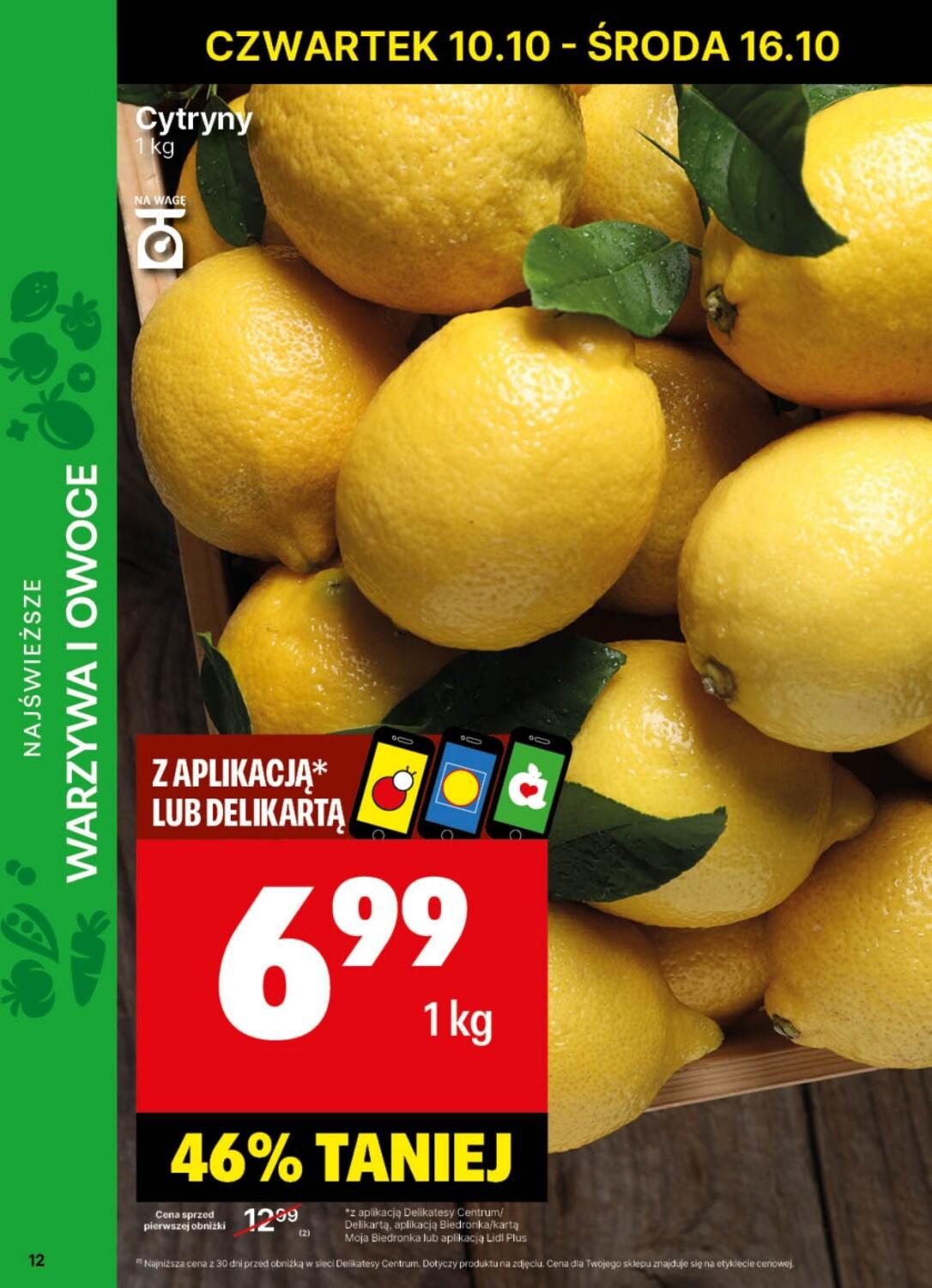 Gazetka promocyjna Delikatesy Centrum str. 12