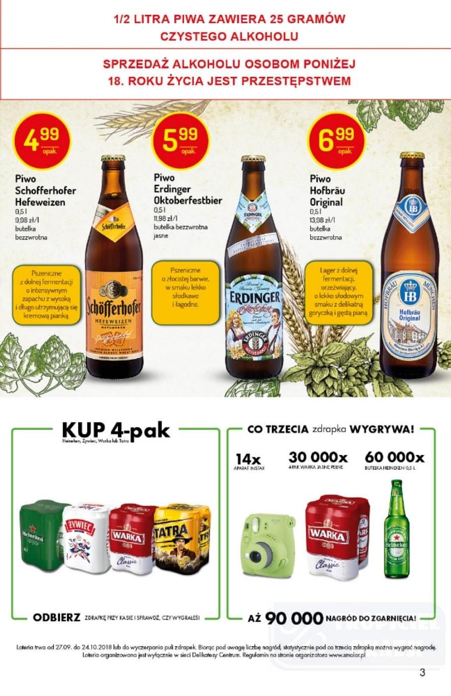 Gazetka promocyjna Delikatesy Centrum str. 3