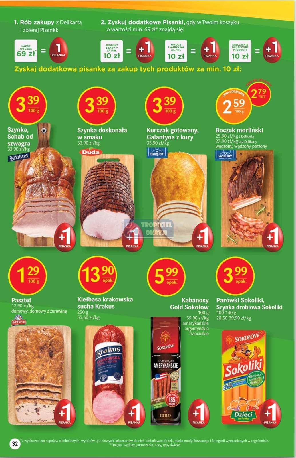 Gazetka promocyjna Delikatesy Centrum str. 32