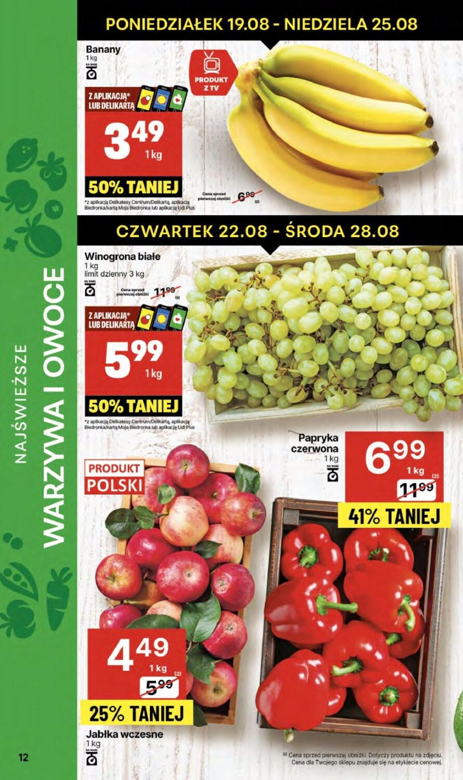 Gazetka promocyjna Delikatesy Centrum str. 12