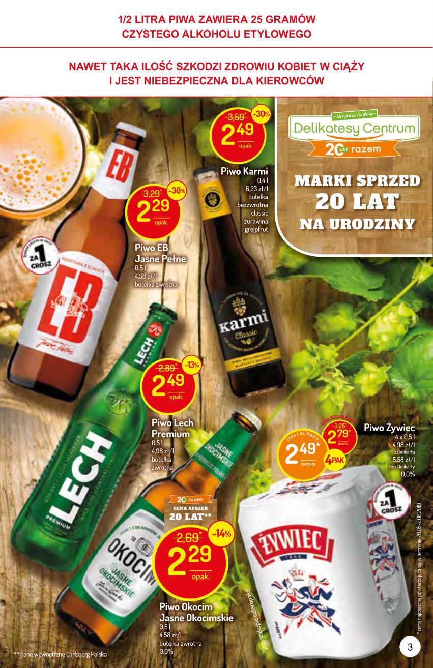 Gazetka promocyjna Delikatesy Centrum str. 3