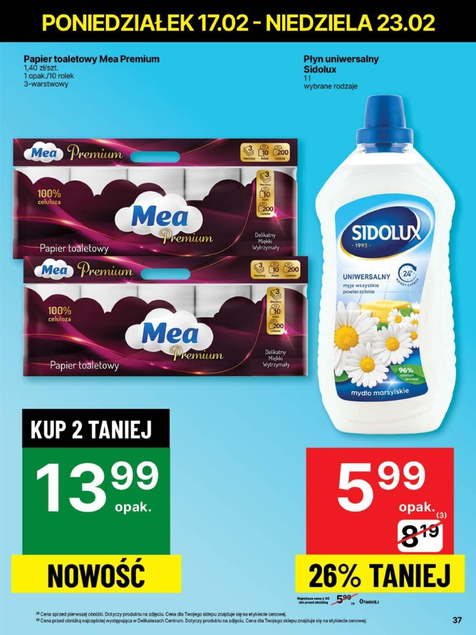 Gazetka promocyjna Delikatesy Centrum str. 37
