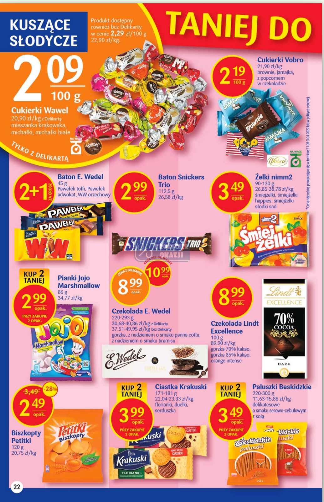 Gazetka promocyjna Delikatesy Centrum str. 22