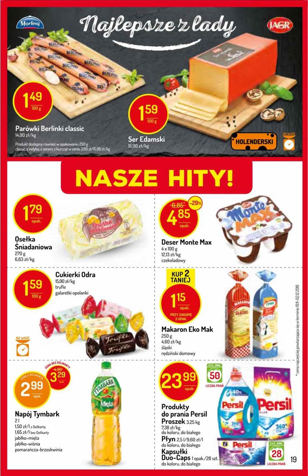 Gazetka promocyjna Delikatesy Centrum str. 19