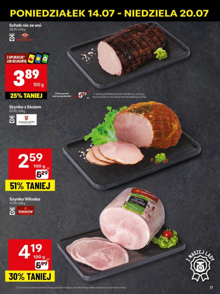 Gazetka promocyjna Delikatesy Centrum str. 17