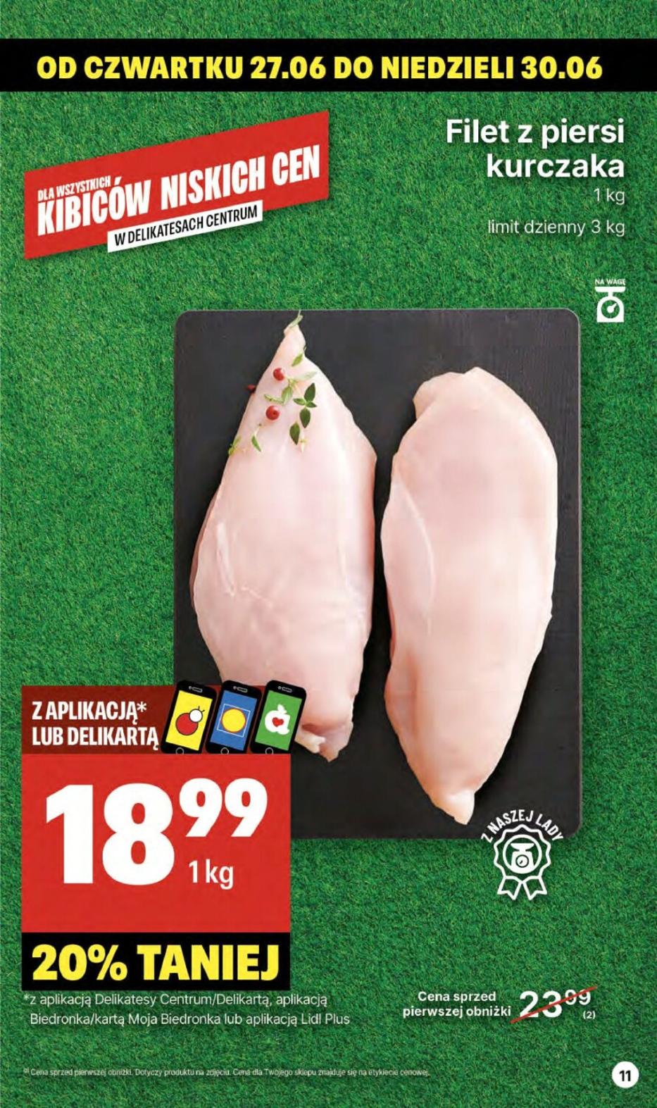 Gazetka promocyjna Delikatesy Centrum str. 11