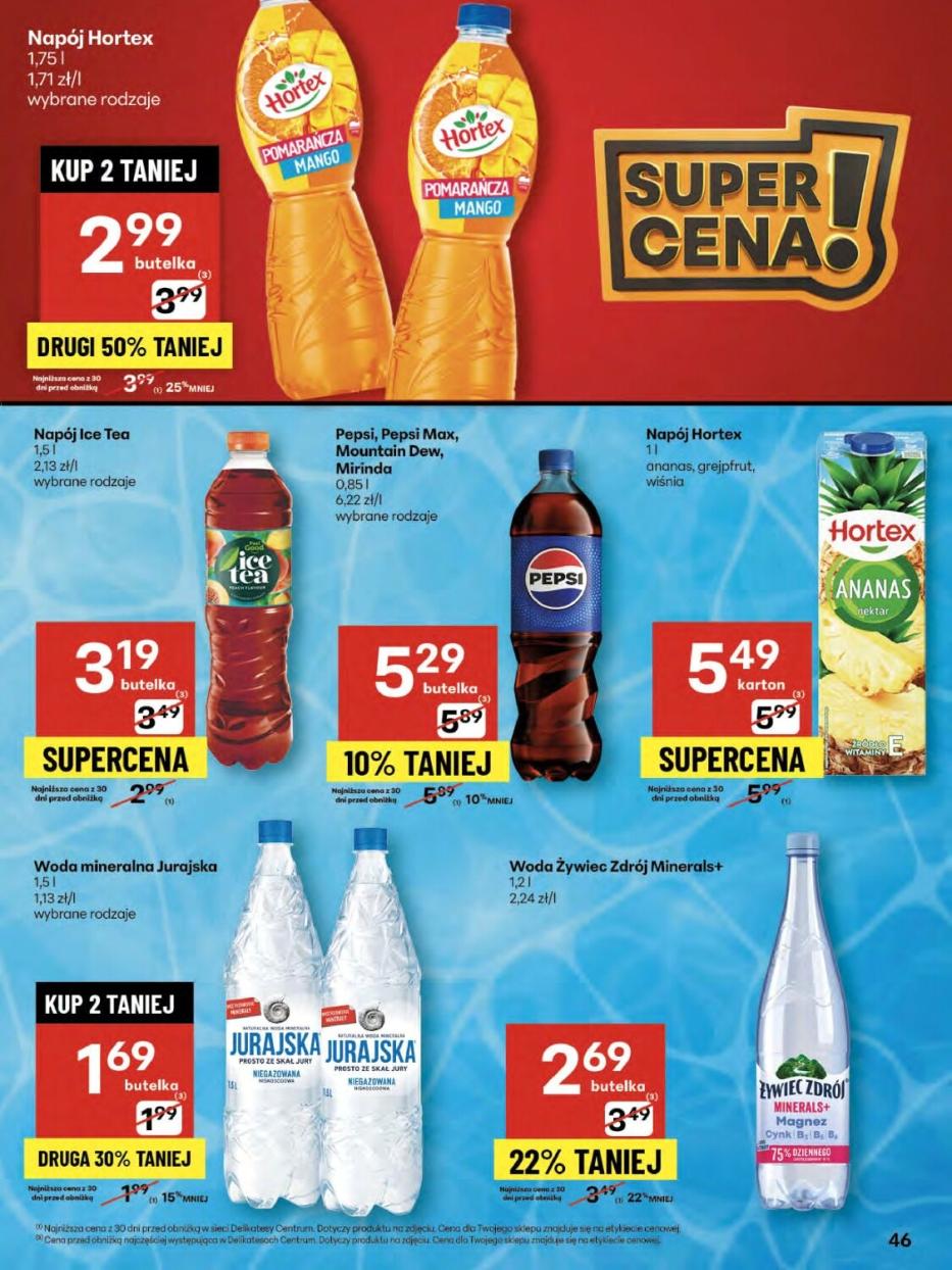 Gazetka promocyjna Delikatesy Centrum str. 46