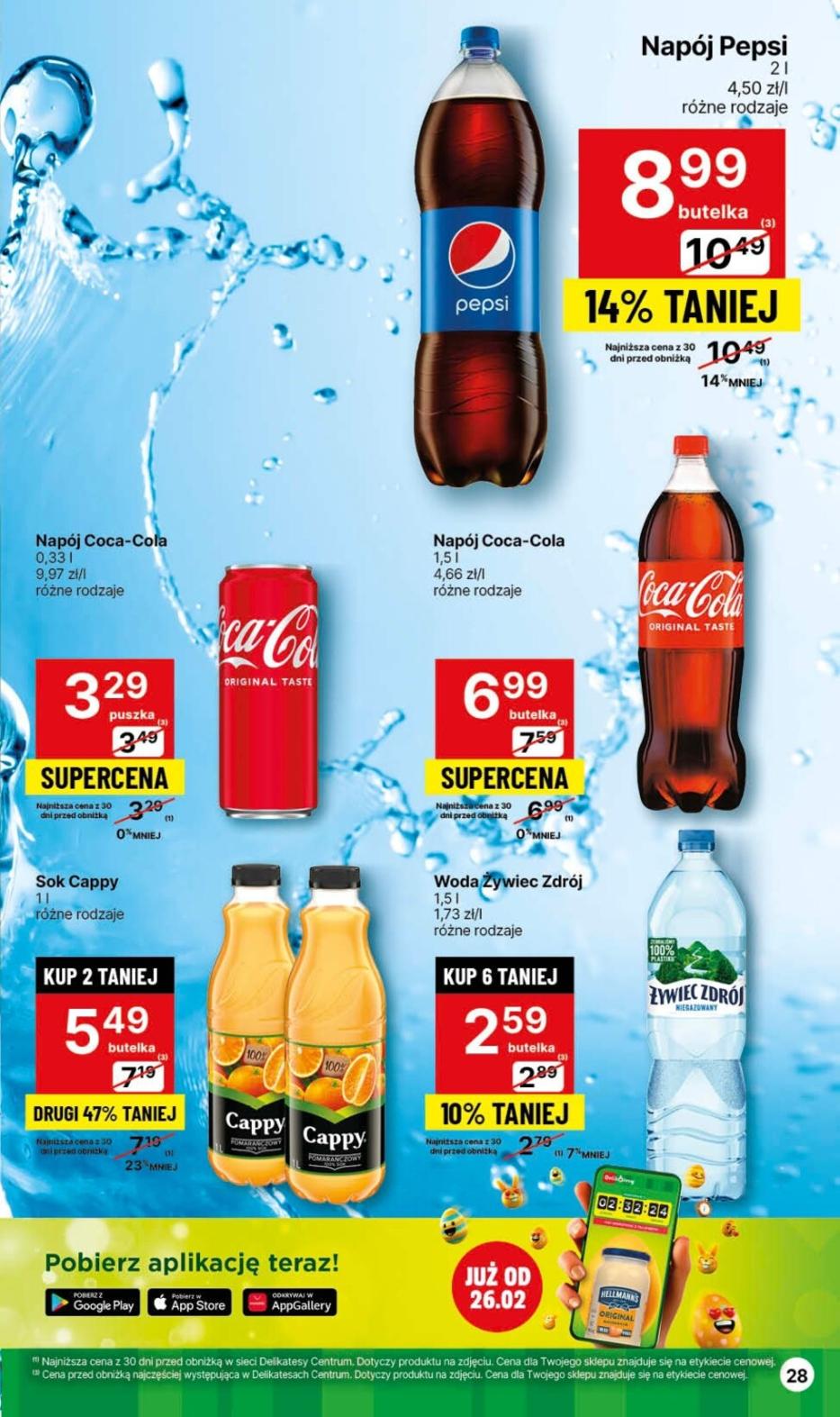 Gazetka promocyjna Delikatesy Centrum str. 28