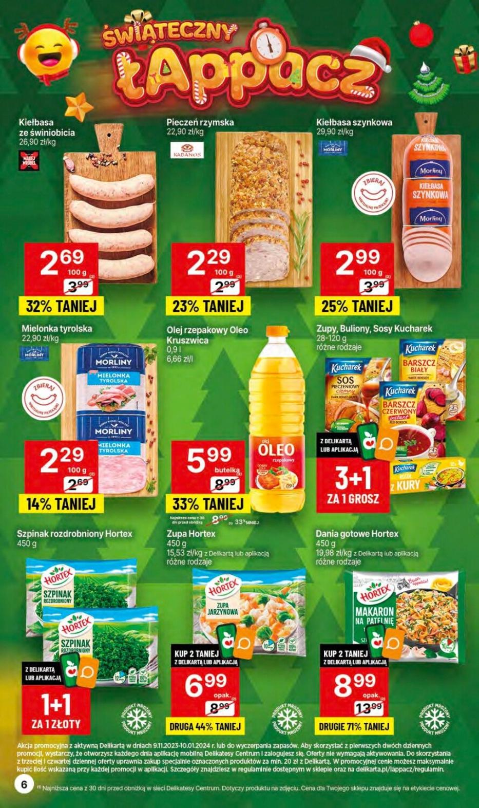 Gazetka promocyjna Delikatesy Centrum str. 6