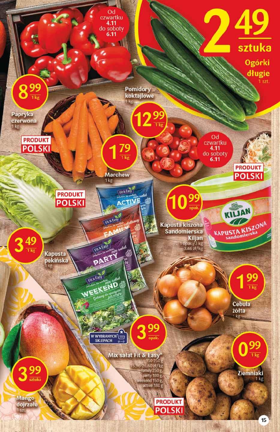 Gazetka promocyjna Delikatesy Centrum str. 15