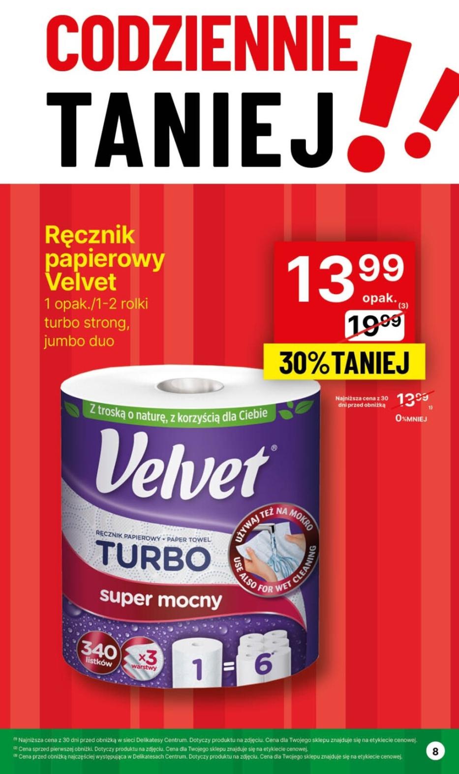 Gazetka promocyjna Delikatesy Centrum str. 8