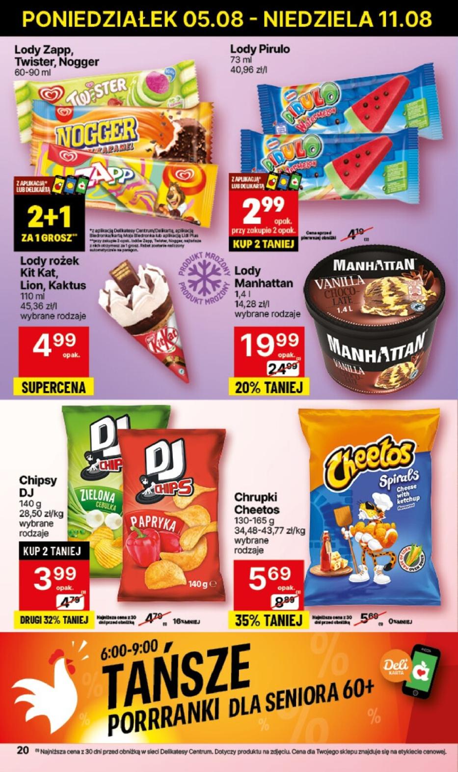 Gazetka promocyjna Delikatesy Centrum str. 20