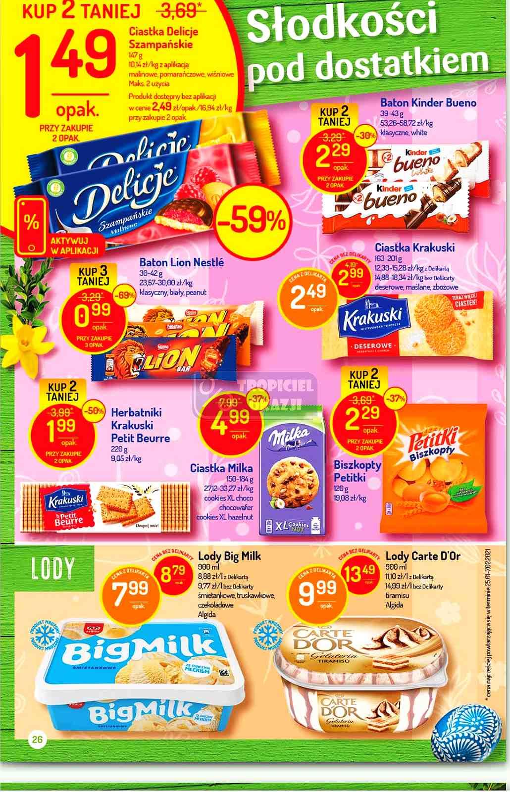 Gazetka promocyjna Delikatesy Centrum str. 26