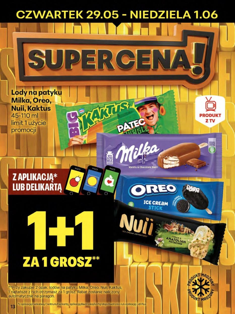 Gazetka promocyjna Delikatesy Centrum str. 13