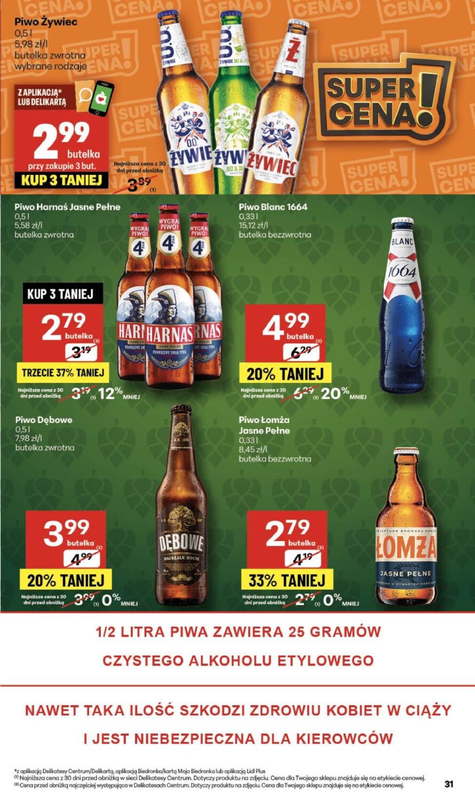 Gazetka promocyjna Delikatesy Centrum str. 31