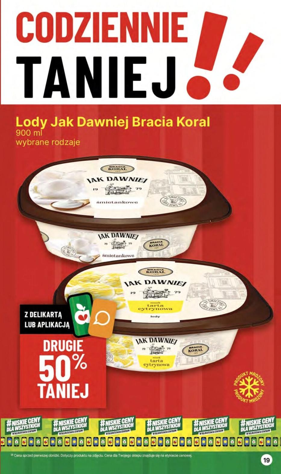 Gazetka promocyjna Delikatesy Centrum str. 19