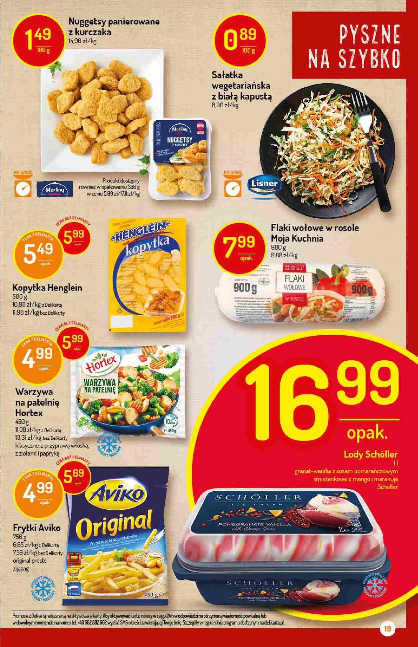 Gazetka promocyjna Delikatesy Centrum str. 19