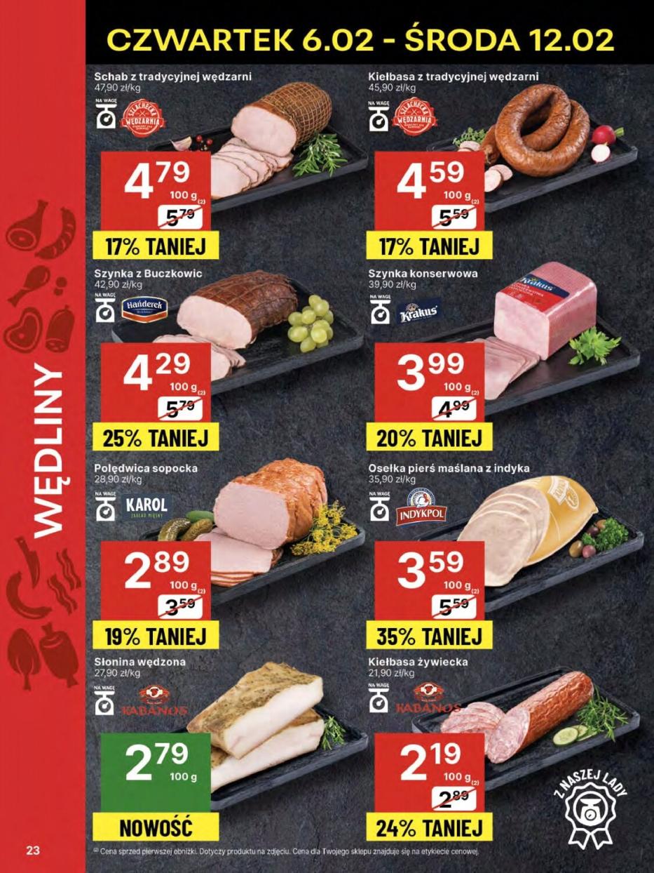 Gazetka promocyjna Delikatesy Centrum str. 23