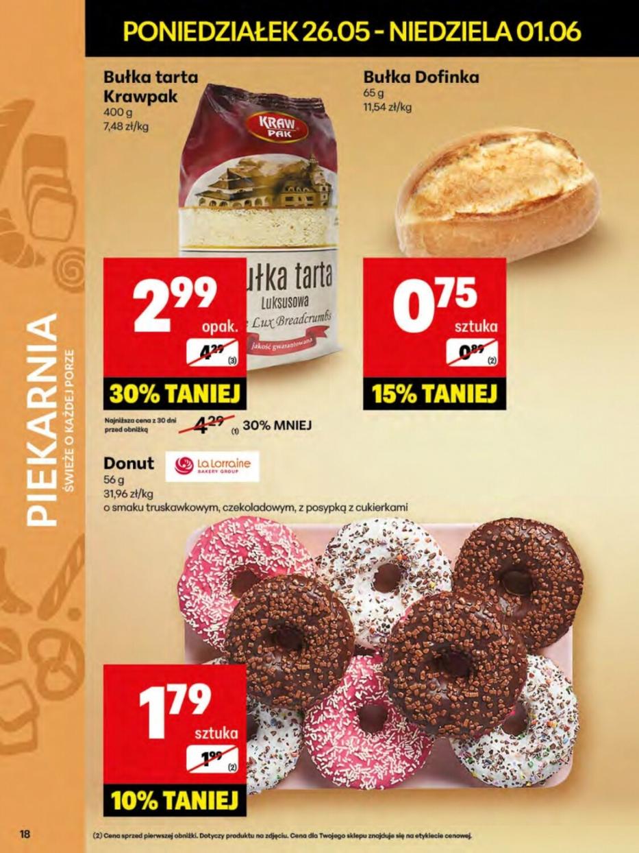 Gazetka promocyjna Delikatesy Centrum str. 18