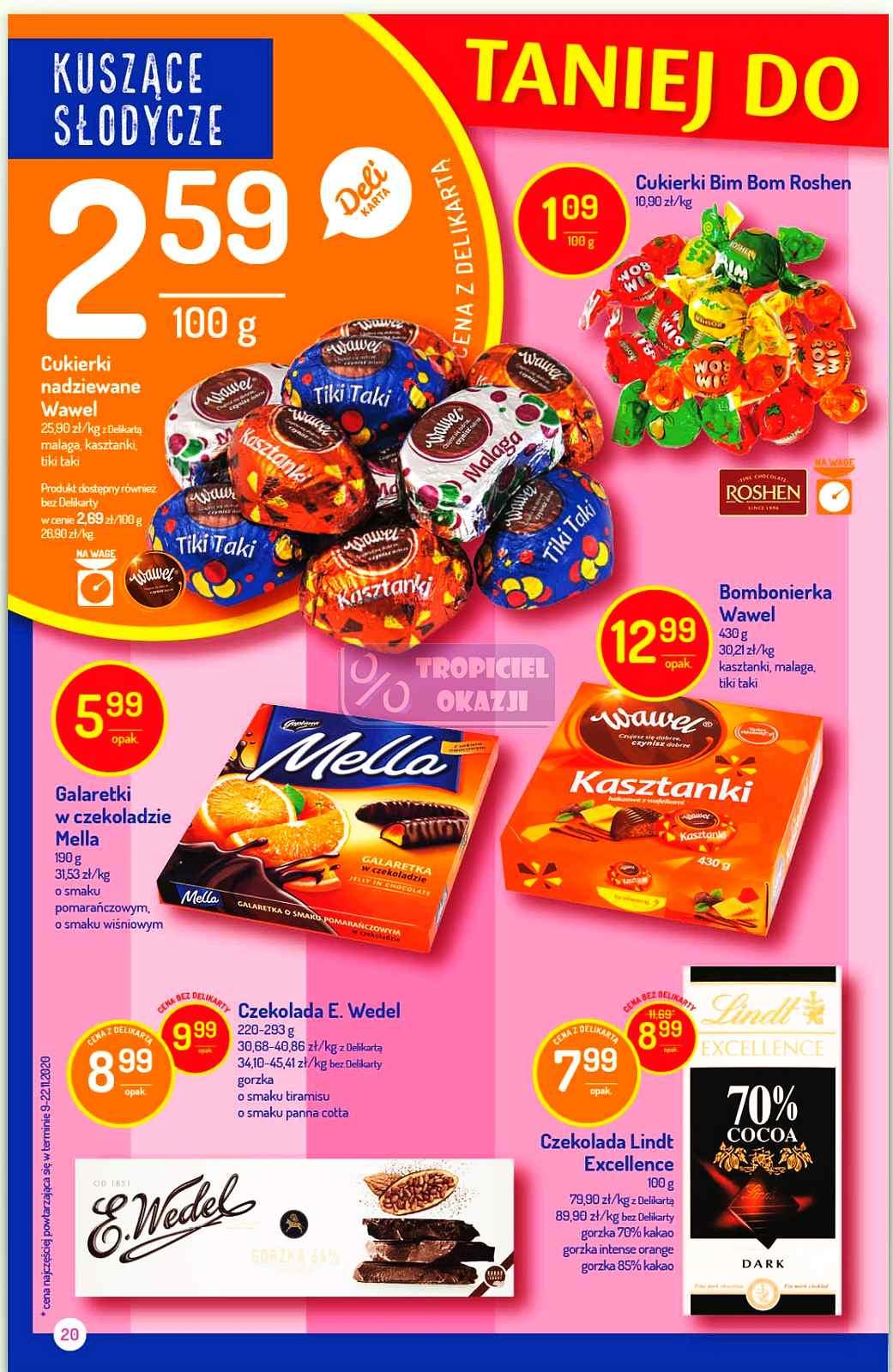 Gazetka promocyjna Delikatesy Centrum str. 20