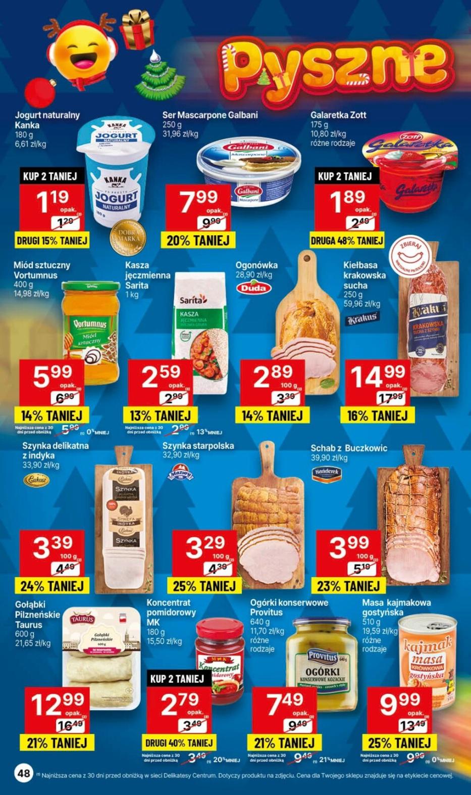 Gazetka promocyjna Delikatesy Centrum str. 48