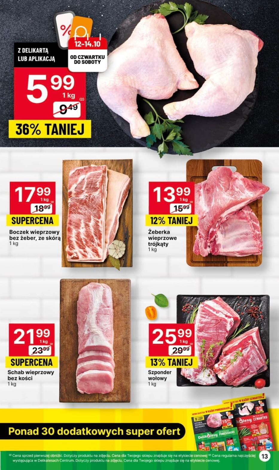 Gazetka promocyjna Delikatesy Centrum str. 13