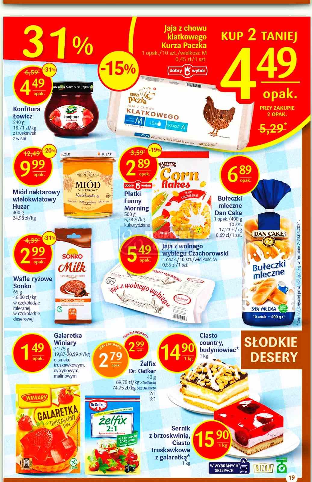 Gazetka promocyjna Delikatesy Centrum str. 19