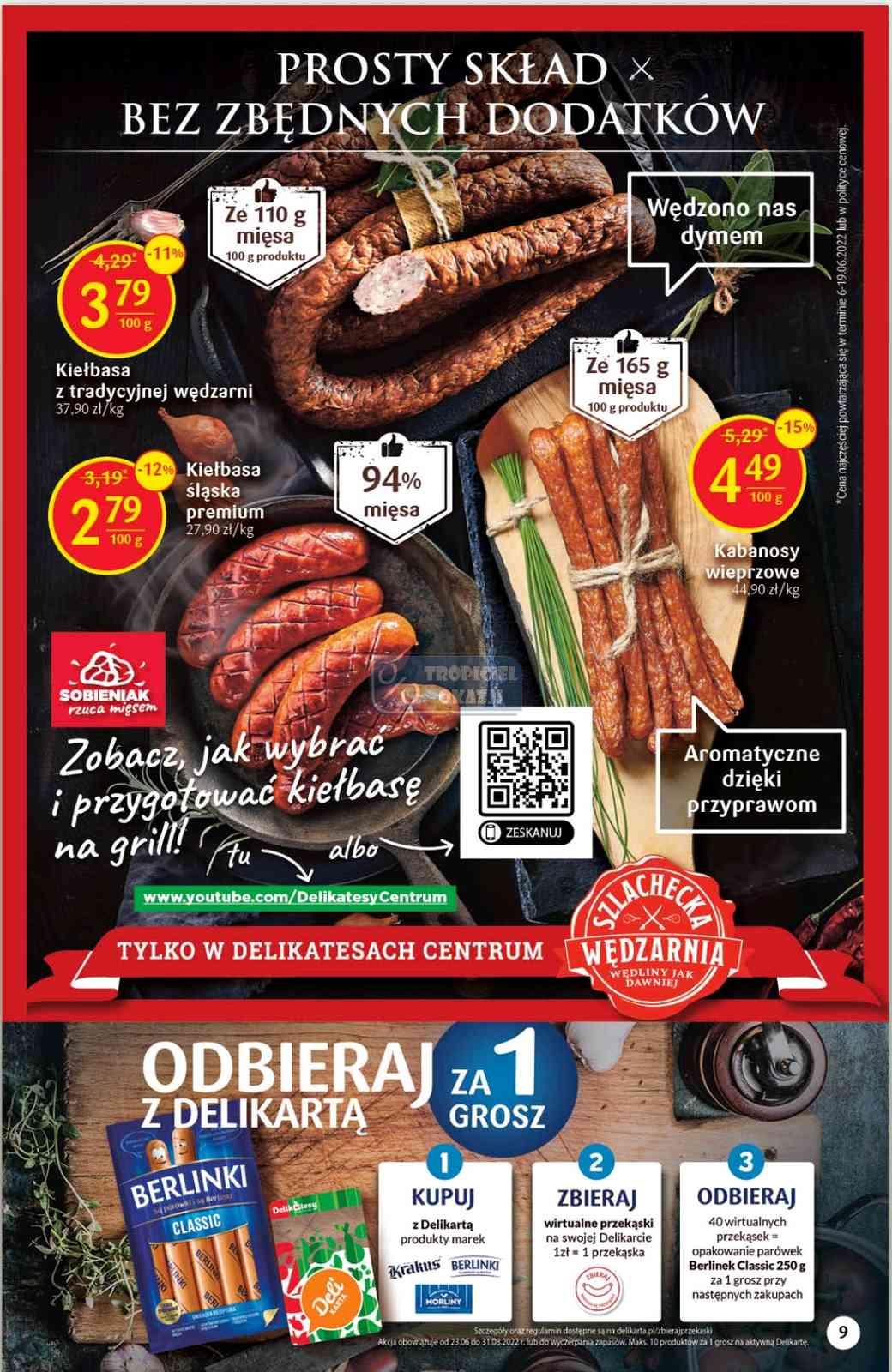 Gazetka promocyjna Delikatesy Centrum str. 9