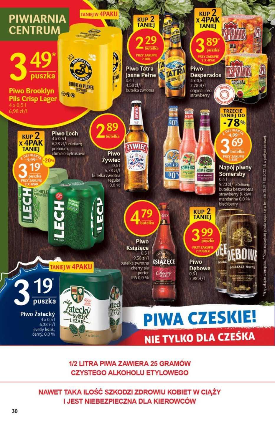 Gazetka promocyjna Delikatesy Centrum str. 30