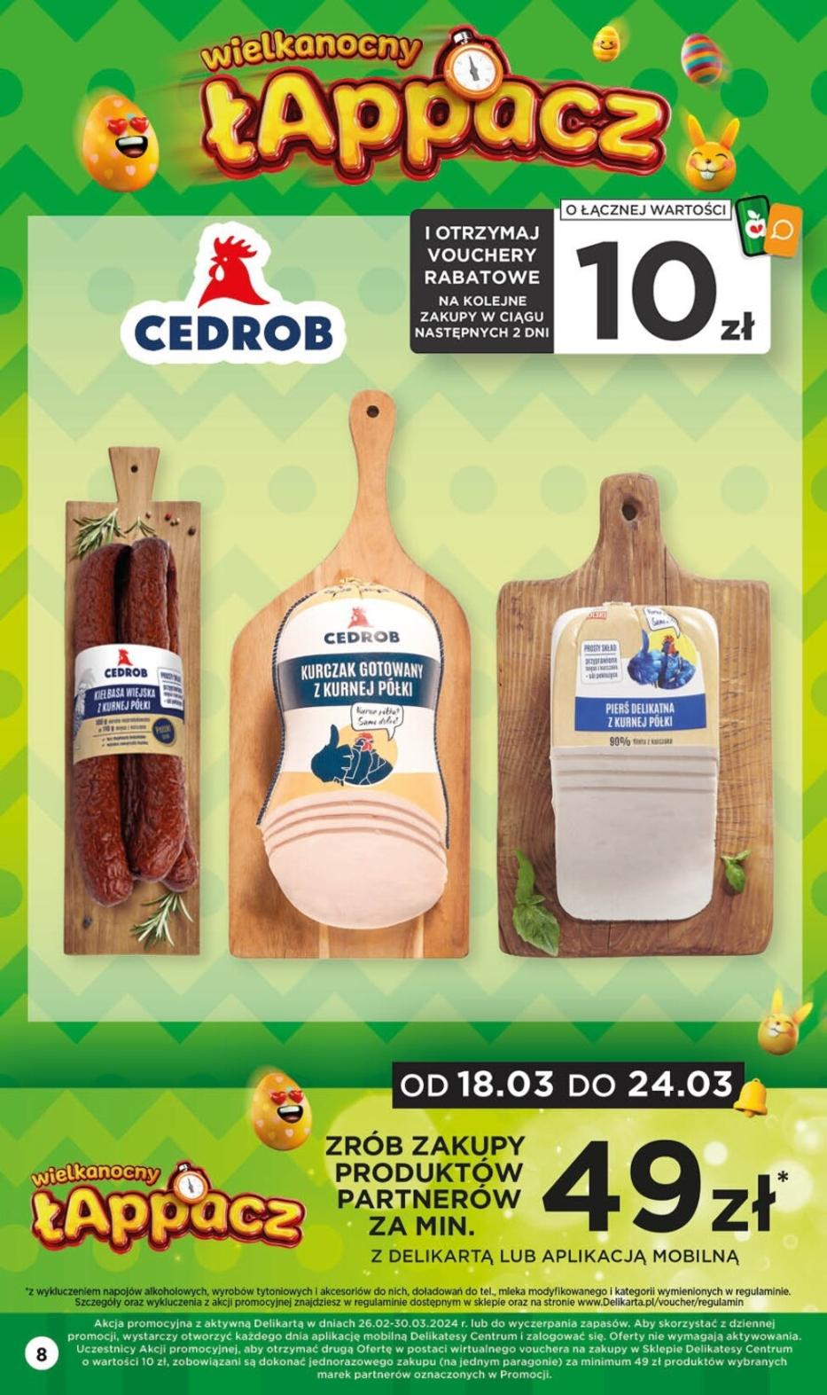 Gazetka promocyjna Delikatesy Centrum str. 8