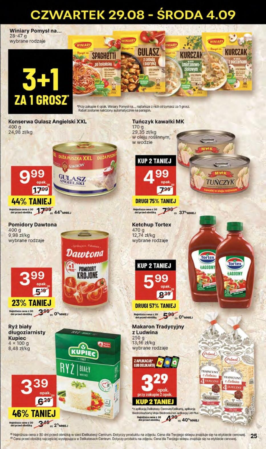 Gazetka promocyjna Delikatesy Centrum str. 25