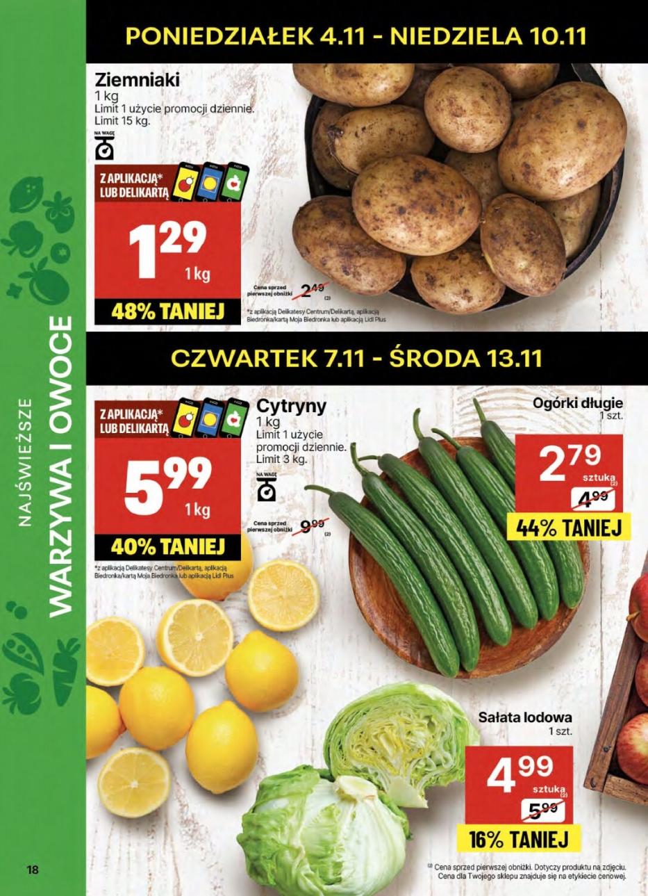 Gazetka promocyjna Delikatesy Centrum str. 18