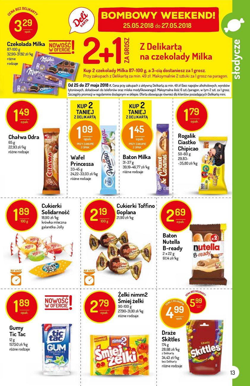 Gazetka promocyjna Delikatesy Centrum str. 13