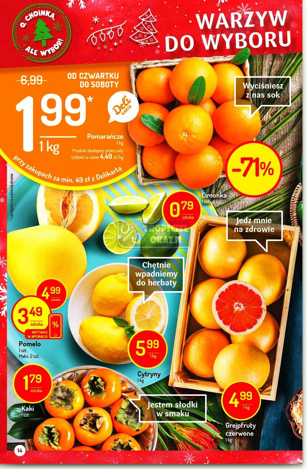 Gazetka promocyjna Delikatesy Centrum str. 14