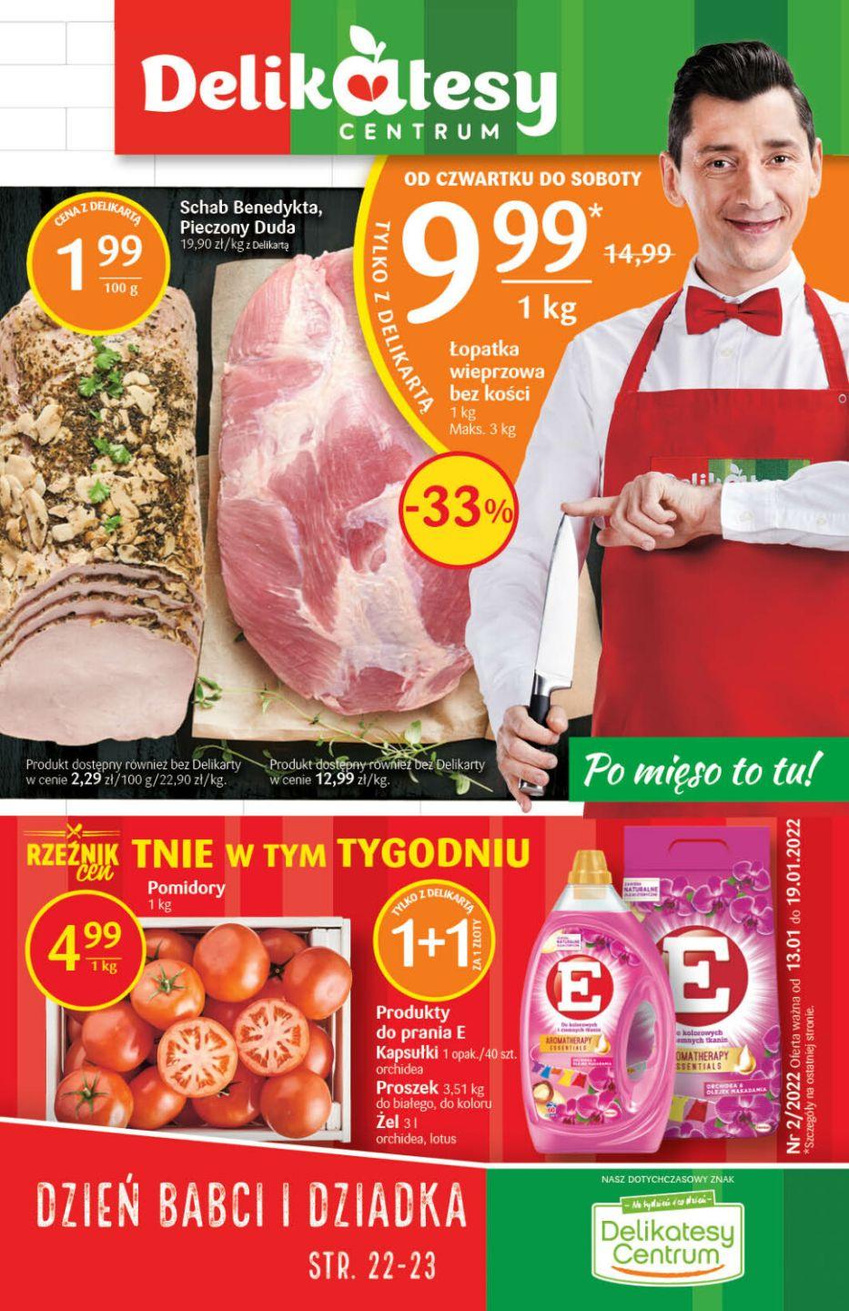 Gazetka promocyjna Delikatesy Centrum str. 1