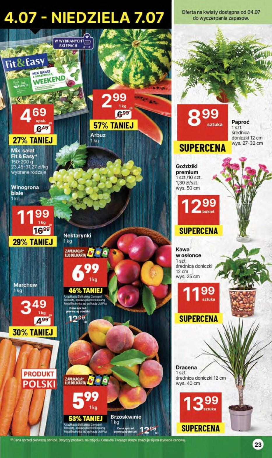 Gazetka promocyjna Delikatesy Centrum str. 23