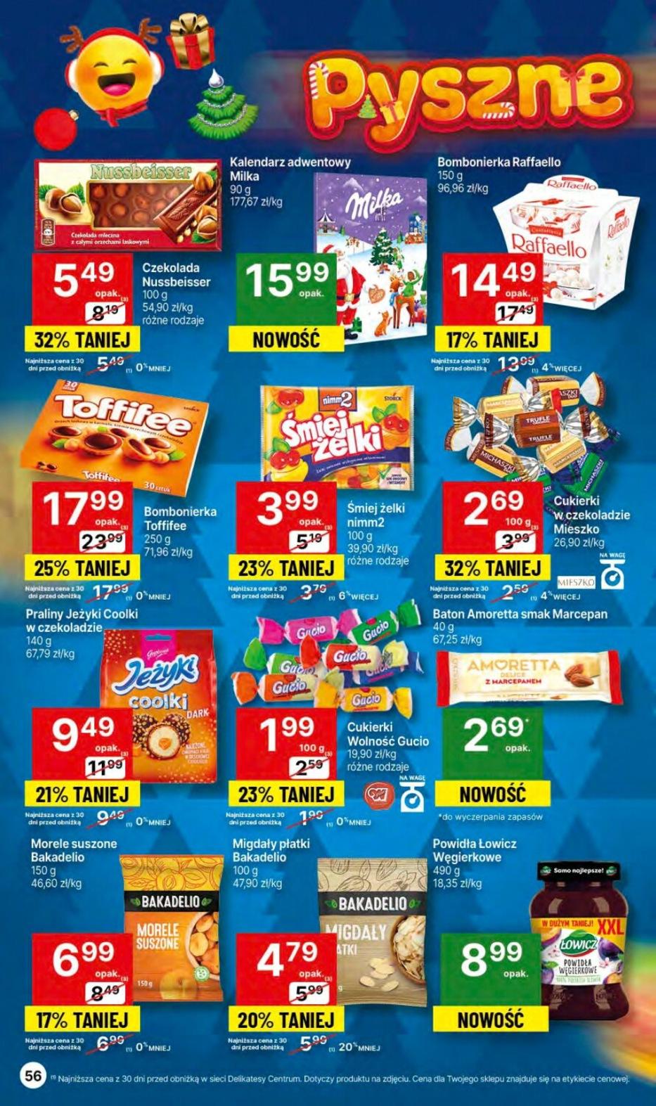 Gazetka promocyjna Delikatesy Centrum str. 56