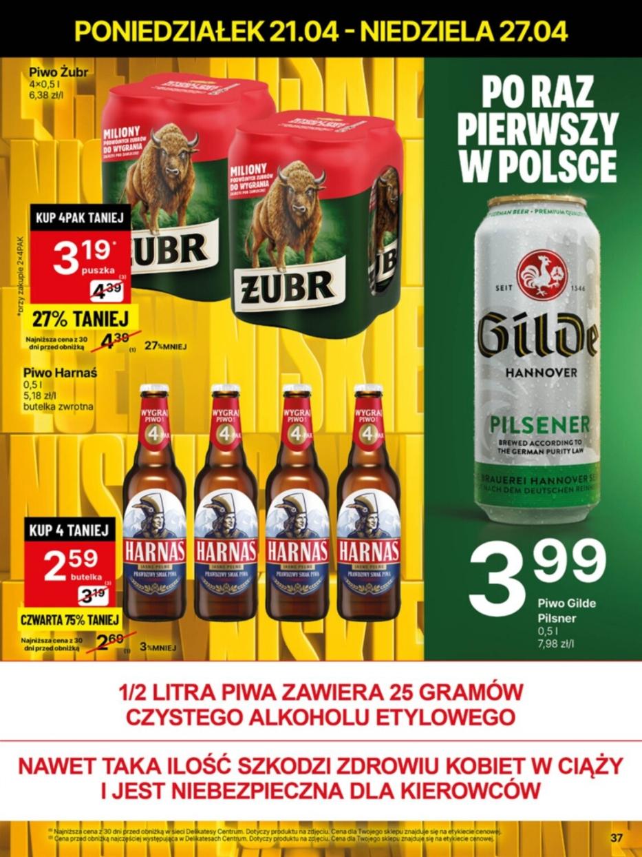 Gazetka promocyjna Delikatesy Centrum str. 37