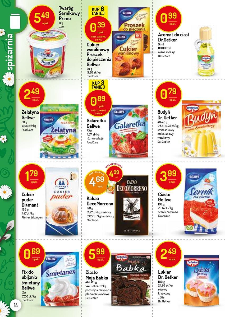 Gazetka promocyjna Delikatesy Centrum str. 14