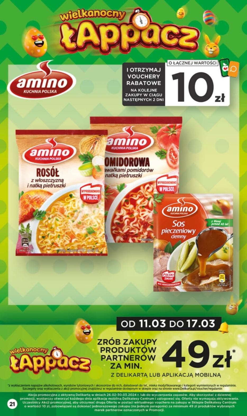 Gazetka promocyjna Delikatesy Centrum str. 21