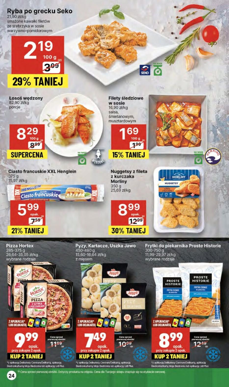 Gazetka promocyjna Delikatesy Centrum str. 24