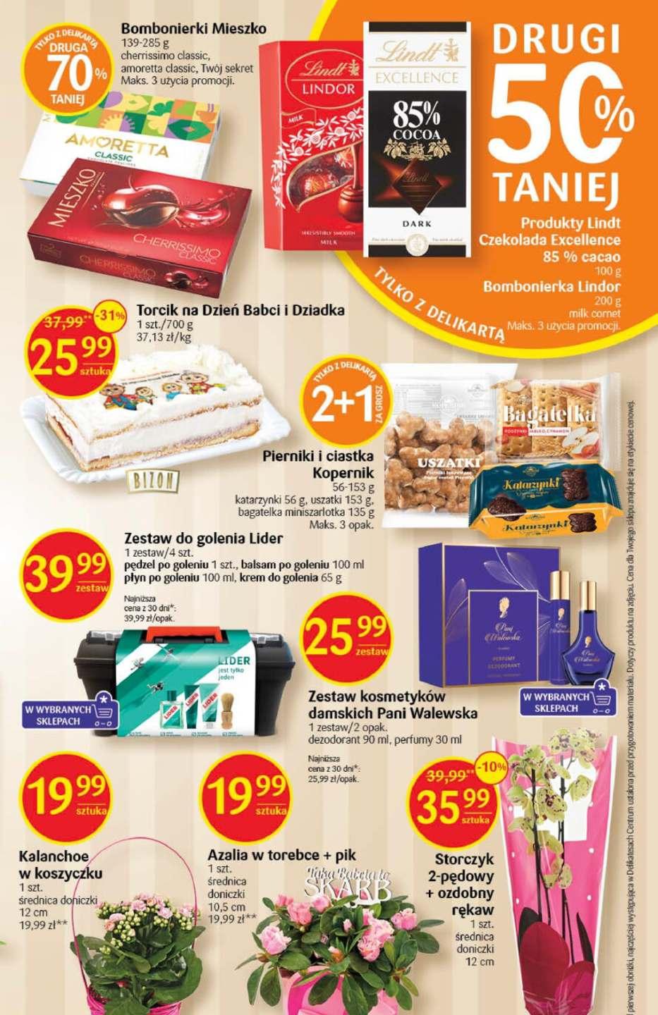 Gazetka promocyjna Delikatesy Centrum str. 23