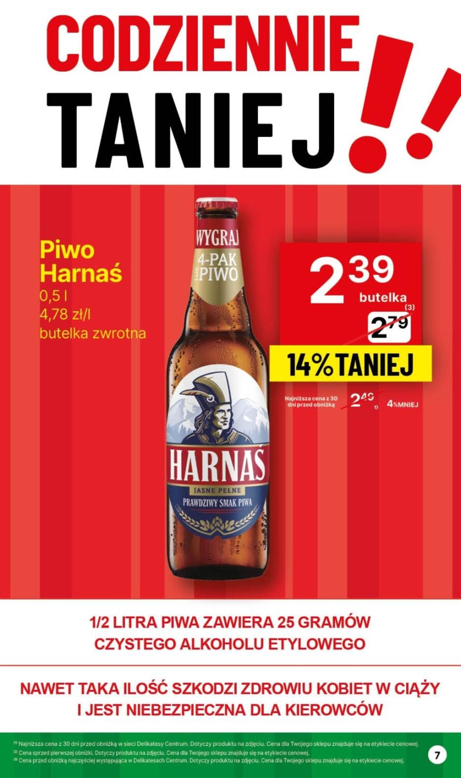 Gazetka promocyjna Delikatesy Centrum str. 7