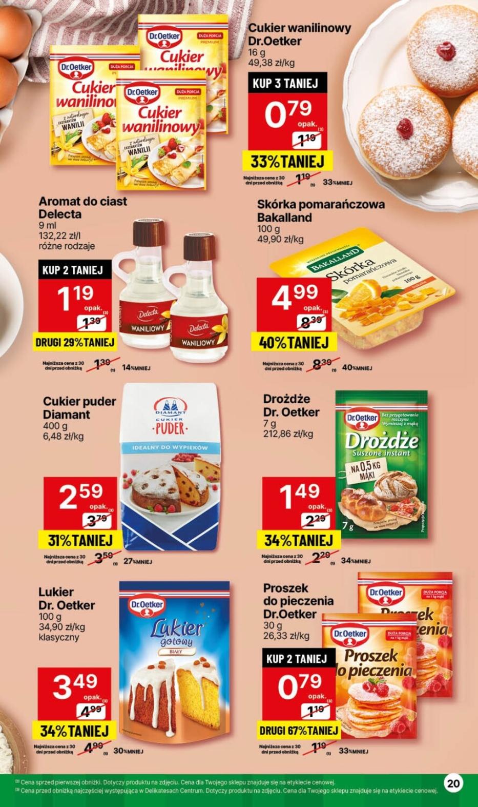 Gazetka promocyjna Delikatesy Centrum str. 20