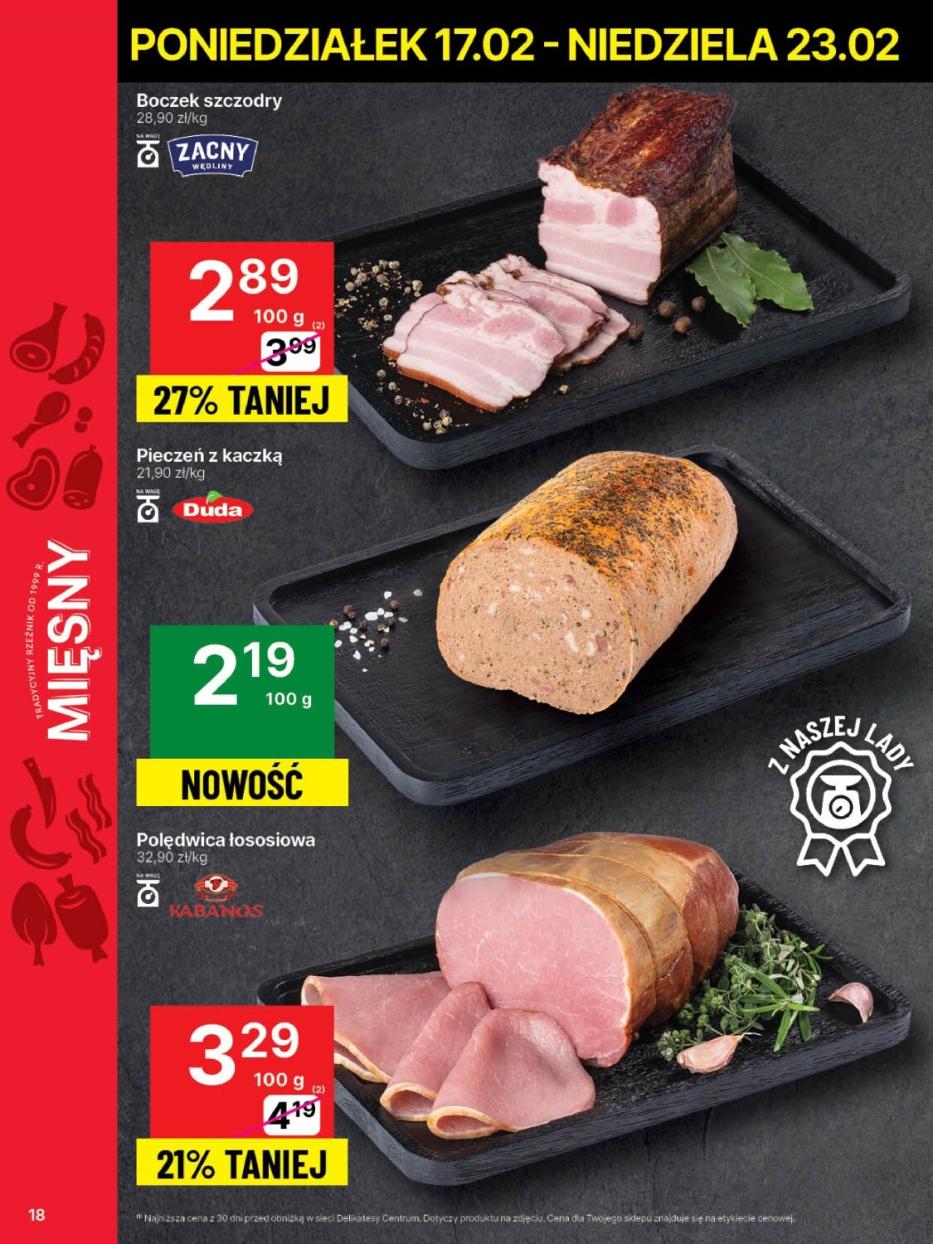 Gazetka promocyjna Delikatesy Centrum str. 18