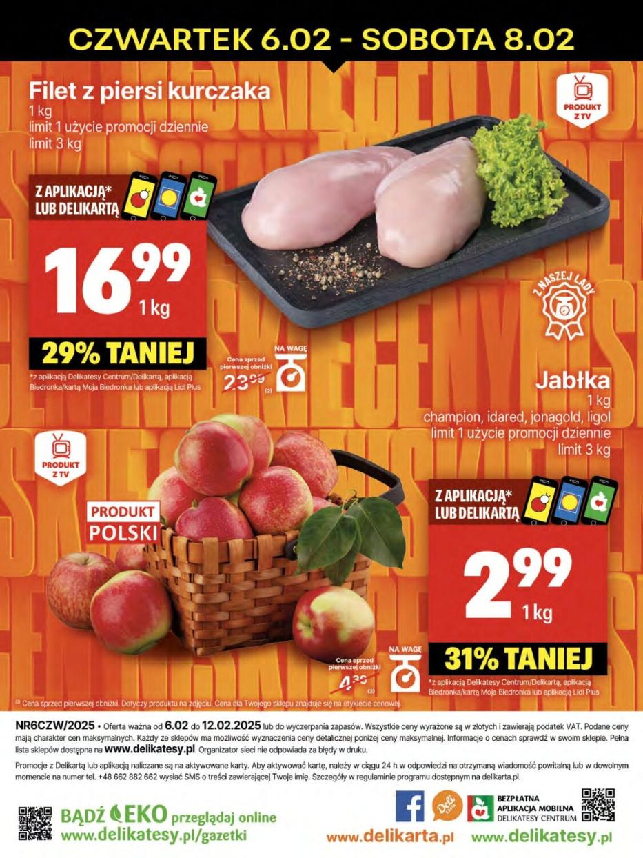 Gazetka promocyjna Delikatesy Centrum str. 43