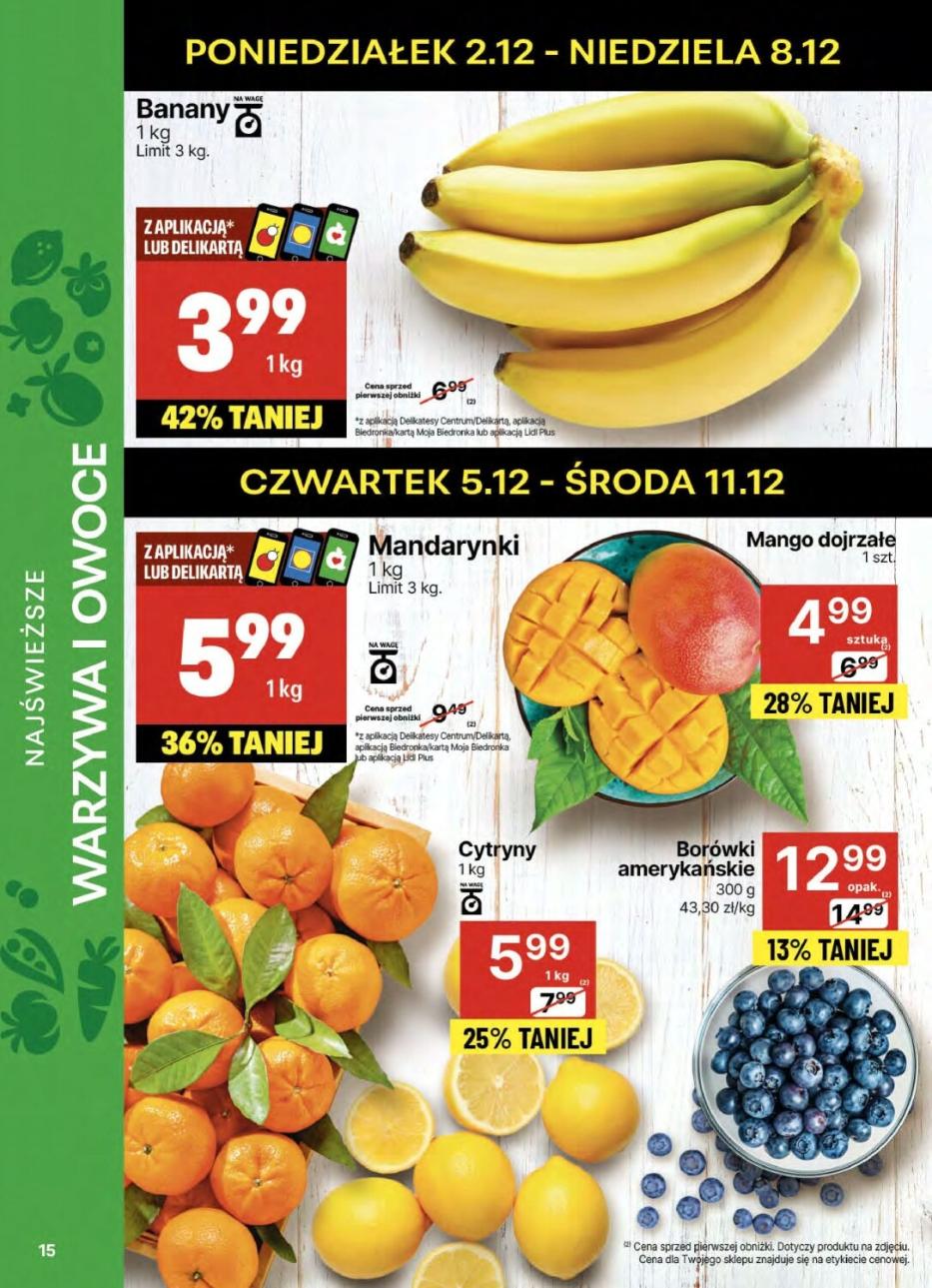 Gazetka promocyjna Delikatesy Centrum str. 15